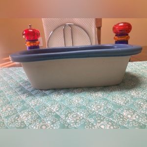 Bennington Pottery Loaf Pan 1874 dg